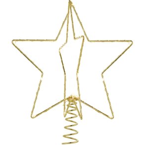 Sirius Christina Juletræstop H25 cm, Guld