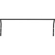 Garderobejernstang 50 cm