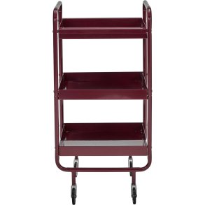 House Doctor Roll Trolley 85x42 cm, Bordeaux