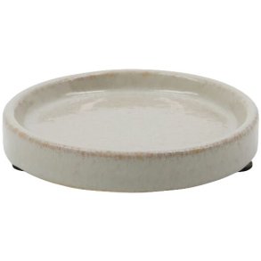 Meraki Datura Sæbeholder Ø12,5 cm, Shellish Grå