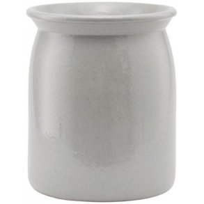 Meraki Keramik Krukke 24 cm, Skallegrå