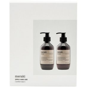 Meraki Gaveæske m. Håndsæbe & Håndlotion 275 ml, Northern Dawn