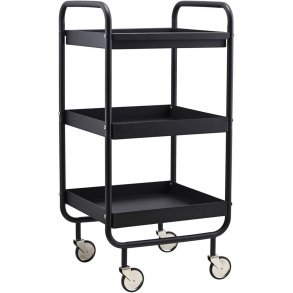House Doctor Roll Trolley 42x38 cm, Sort