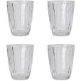 Vandglas 4 stk. 10 cm