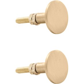House Doctor Greb 2 stk. Ø3 cm, Messing
