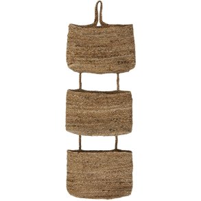 House Doctor Ramla Kurve-trio H109 cm, Jute