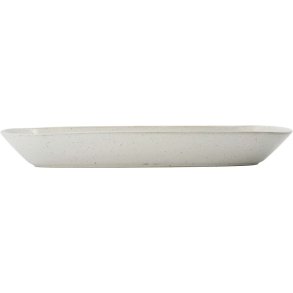 House Doctor Pion Serveringsfad 35 cm, Grå/Hvid