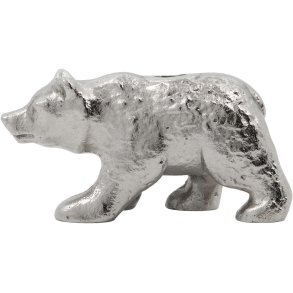 House Doctor Polar Lysestage H5,5 cm, Sølv
