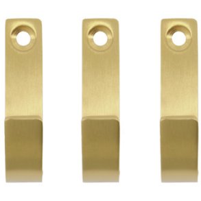 Meraki Thapsus Kroge 3 stk. 5,5 cm, Børstet Messing