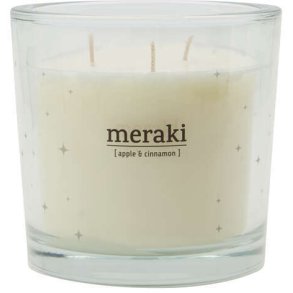 Meraki Advent Duftlys Ø12,5/H12 cm, Apple & Cinnamon