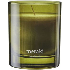 Meraki Duftlys Ø8/H9,5 cm, Lavender Rain