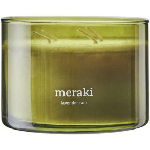 Meraki Duftlys Ø10/H7,5 cm, Lavender Rain