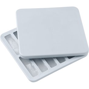 RIG-TIG FREEZE-IT Isterningbakke m. Låg H2,5 cm, Light Blue