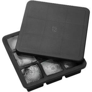 RIG-TIG FREEZE-IT Isterningbakke m. Låg H5 cm, Sort