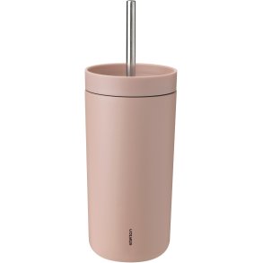 Stelton To Go Sip Termokop m. Sugerør 0,4 L, Heather