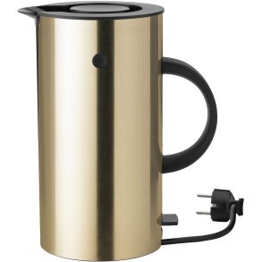 Stelton EM77 Elkedel 1,5 L, Børstet Messing