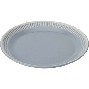 Knabstrup Keramik Colorit Tallerken 22 cm, Mørk Grå