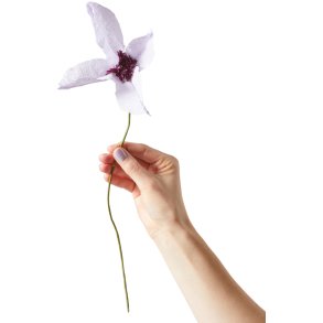 Studio About Papirblomst Clematis 44 cm, Lilla