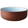 Terracotta/Blå