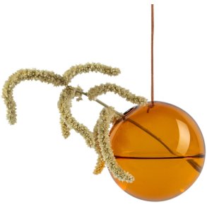 Studio About Hanging Flower Bubble Vase Ø8 cm, Amber