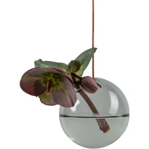 Studio About Hanging Flower Bubble Vase Ø8 cm, Smoke