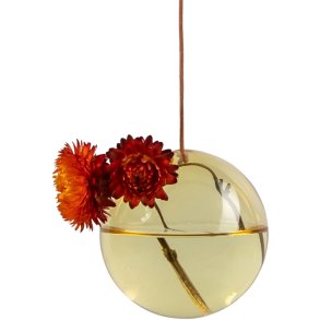 Studio About Hanging Flower Bubble Vase Ø8 cm, Gul