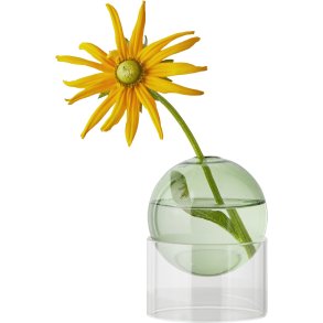 Studio About Standing Flower Bubble Vase H10 cm, Grøn