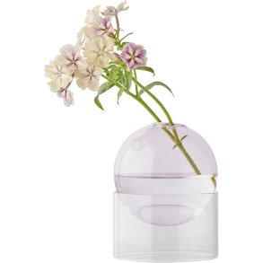 Studio About Standing Flower Bubble Vase H10 cm, Rosa