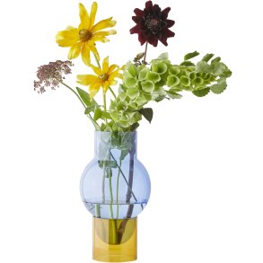 Studio About Bubble Tube Vase H27 cm, Blå