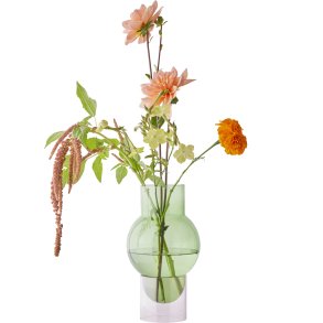 Studio About Bubble Tube Vase H27 cm, Grøn