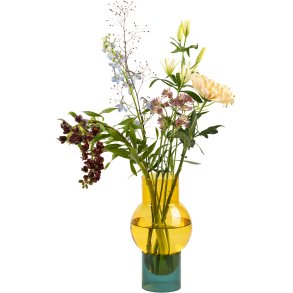 Studio About Bubble Tube Vase H27 cm, Gul