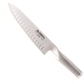 Global G-77 Kokkekniv Olivenslebet 20 cm, Stål