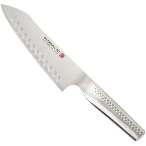 Global NI Grøntsagskniv Orientalsk Olivenslebet 18 cm, Stål