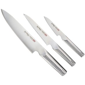 Global Ukon Knivsæt 3 Dele GU-01, GUS-22, GUF-30, Stål