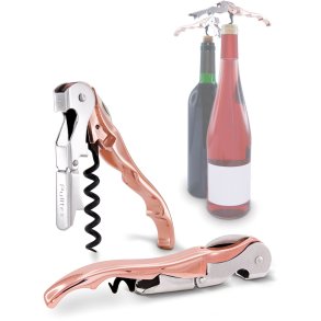 Pulltex Tjenerproptrækker m. Hylster, Rose Gold