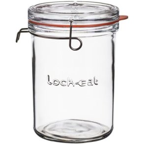 Luigi Bormioli Lock Eat Sylteglas m. Patentlåg 1 L
