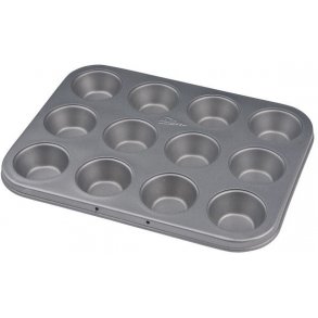 Patisse Silvertop Mini Muffinform Til 12 stk, Stål