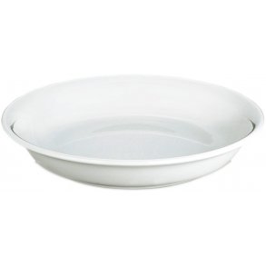 Pillivuyt Bourges Dyb Tallerken 21 cm, Hvid