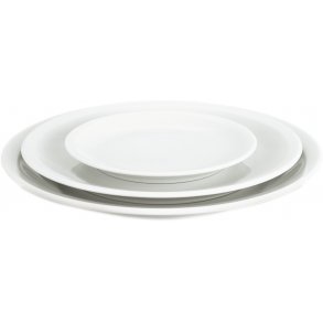 Pillivuyt Bourges Tallerken 16,5 cm, Hvid