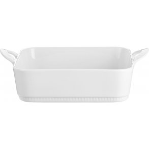 Pillivuyt Toulouse Kvadratfad 22 cm, Hvid