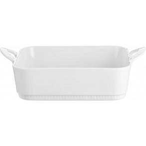 Pillivuyt Toulouse Kvadratfad 27 cm, Hvid