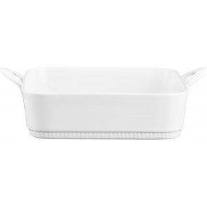 Pillivuyt Toulouse Fad Rektangulært 29 cm, Hvid