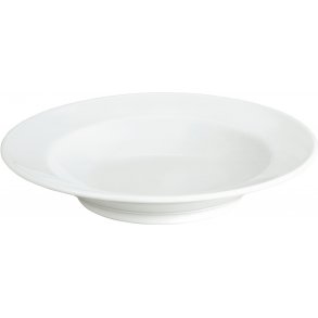 Pillivuyt Sancerre Dyb Pastatallerken 31,5 cm, Hvid