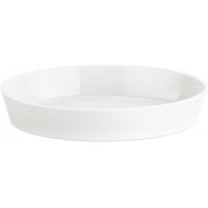 Pillivuyt Ovalt Fad 26 cm, Hvid