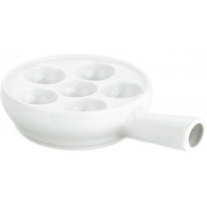 Pillivuyt Sneglepande 11,5 cm, Hvid