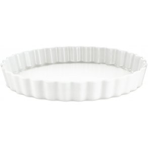 Pillivuyt Tærteform 24 cm, Hvid