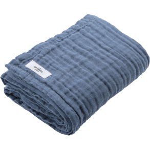The Organic Company FINE Håndklæde 100x150 cm, Grey Blue