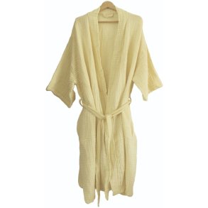 The Organic Company FINE Badekåbe S/M, Pale Yellow