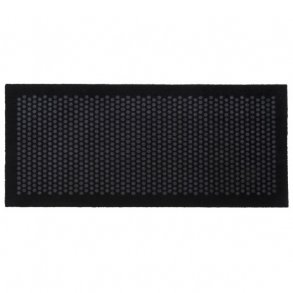 Tica Copenhagen Dot Smudsmåtte 67x150 cm, Sort