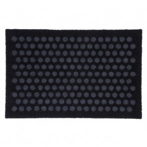 Tica Copenhagen Dot Smudsmåtte 40x60 cm, Sort/Grå